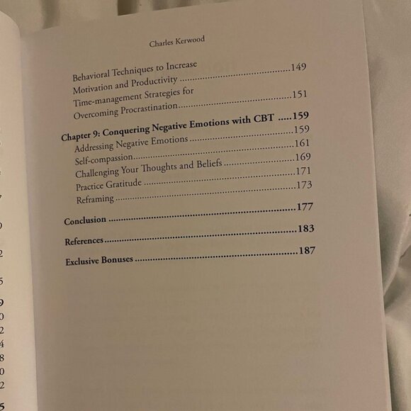 BRAND NEW!! Cognitive Behavioral Therapy Book - Beginners at home workbook - Picture 4 of 5